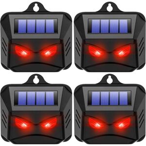 Gotrays - 4 Pack Solar Nocturnal Animal Repeller,Coyote Deterrent Predator Lights for Coyote Raccoon Deer Fox Skunk Predator Eyes Animal Deterrent Gotrays - 4 Pack Solar Nocturnal Animal Repeller,Coyote Deterrent Predator Lights for Coyote Raccoon Deer Fox Skunk Predator Eyes Animal Deterrent