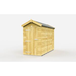 4 x 10 Feet Apex Shed - Single Door Without Windows - Wood - L302 x W118 x H217 cm 4 x 10 Feet Apex Shed - Single Door Without Windows - Wood - L302 x W118 x H217 cm