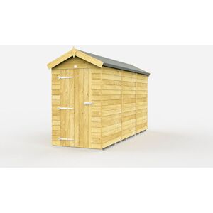 4 x 11 Feet Apex Shed - Single Door Without Windows - Wood - L329 x W118 x H217 cm 4 x 11 Feet Apex Shed - Single Door Without Windows - Wood - L329 x W118 x H217 cm