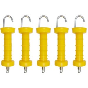 TLILY 5 Pcs High Quality Electric Fence Gate Handle Insulated Spring Handles Plastic Door Ranch Accessories TLILY 5 Pcs High Quality Electric Fence Gate Handle Insulated Spring Handles Plastic Door Ranch Accessories
