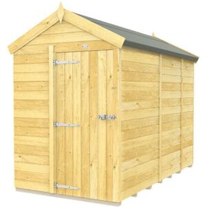 5 x 9 Feet Apex Shed - Single Door Without Windows - Wood - L272 x W147 x H217 cm 5 x 9 Feet Apex Shed - Single Door Without Windows - Wood - L272 x W147 x H217 cm