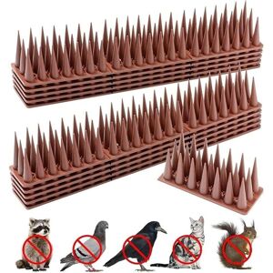 Gotrays - 5M Anti Pigeon Spike, Anti Pigeon for Balcony Plastic Kit, Bird Repellent Pigeon Anti Cat Spike, Bird Repellent to Scare Pigeons, Crows, Gotrays - 5M Anti Pigeon Spike, Anti Pigeon for Balcony Plastic Kit, Bird Repellent Pigeon Anti Cat Spike, Bird Repellent to Scare Pigeons, Crows,