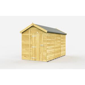 6 x 11 Feet Apex Shed - Single Door Without Windows - Wood - L329 x W175 x H217 cm 6 x 11 Feet Apex Shed - Single Door Without Windows - Wood - L329 x W175 x H217 cm