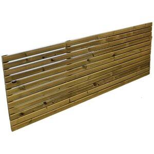 6 x 2 Feet Contemporary Fence Panel - Timber - L5 x W180 x H60 cm - Fully Assembled 6 x 2 Feet Contemporary Fence Panel - Timber - L5 x W180 x H60 cm - Fully Assembled