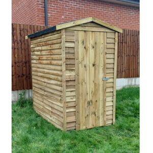 6 x 4 Feet Budget Garden Shed - Timber - L122 x W180 x H210 cm 6 x 4 Feet Budget Garden Shed - Timber - L122 x W180 x H210 cm