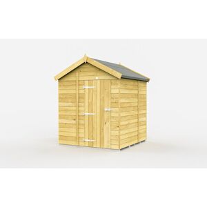 7 x 7 Feet Apex Shed - Single Door Without Windows - Wood - L214 x W214 x H217 cm 7 x 7 Feet Apex Shed - Single Door Without Windows - Wood - L214 x W214 x H217 cm