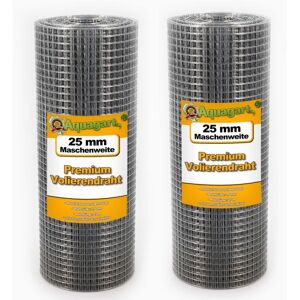 Aquagart - 75 m x 0.5 m Aviary wire Wire mesh Welding grid Wire fencing Wire mesh Aquagart - 75 m x 0.5 m Aviary wire Wire mesh Welding grid Wire fencing Wire mesh