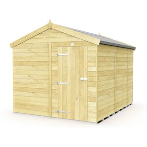 8 x 9 Feet Apex Shed - Single Door Without Windows - Wood - L272 x W231 x H217 cm 8 x 9 Feet Apex Shed - Single Door Without Windows - Wood - L272 x W231 x H217 cm