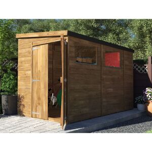 DUNSTER HOUSE LTD. Dunster House Wooden Shed Garden Storage 1.8m x 3m Pressure Treated Window Overlord Pent DUNSTER HOUSE LTD. Dunster House Wooden Shed Garden Storage 1.8m x 3m Pressure Treated Window Overlord Pent