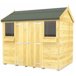 8 x 8 Feet Apex Summer Shed - Wood - L243 x W231 x H217 cm 8 x 8 Feet Apex Summer Shed - Wood - L243 x W231 x H217 cm