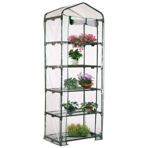 SHINING HOUSE AlwaysH 5 Tier pvc Greenhouse Cover - Replacement Mini Garden Greenhouse Cover for Indoor or Outdoor (Iron Stand Not Included) SHINING HOUSE AlwaysH 5 Tier pvc Greenhouse Cover - Replacement Mini Garden Greenhouse Cover for Indoor or Outdoor (Iron Stand Not Included)