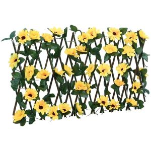 vidaXL Artificial Ivy Trellis Expandable Privacy Fence Screen - Garden Decor vidaXL Artificial Ivy Trellis Expandable Privacy Fence Screen - Garden Decor