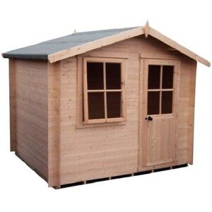 SHIRE Avesbury Log Cabin Home Office Garden Room Approx 9 x 9 Feet SHIRE Avesbury Log Cabin Home Office Garden Room Approx 9 x 9 Feet
