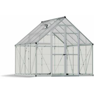 Palram - Greenhouse Balance 8 x 8 - Polycarbonate - L247 x W244 x H229 cm - Silver Palram - Greenhouse Balance 8 x 8 - Polycarbonate - L247 x W244 x H229 cm - Silver
