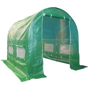 3M (l) x 2M (w) x 2M (h) Polytunnel Greenhouse Pollytunnel Galvanised Frame - Birchtree