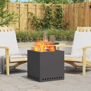 Vidaxl - Fire Pit Black 48 x 48 x 50 cm Cold-rolled steel Vidaxl - Fire Pit Black 48 x 48 x 50 cm Cold-rolled steel