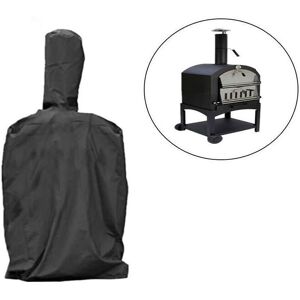 Cyslmuk - Black Oxford 45×65×165Cm Outdoor Pizza Oven Cover, Garden Oven Protective Cover with Drawstring, Waterproof, Dustproof Cyslmuk - Black Oxford 45×65×165Cm Outdoor Pizza Oven Cover, Garden Oven Protective Cover with Drawstring, Waterproof, Dustproof