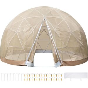 Vevor - 12FT Garden Dome Bubble Tent, Upgraded Geodesic Dome Greenhouse with Transparent tpu Cover and Polyester Gauze, Waterproof Garden Dome House Vevor - 12FT Garden Dome Bubble Tent, Upgraded Geodesic Dome Greenhouse with Transparent tpu Cover and Polyester Gauze, Waterproof Garden Dome House