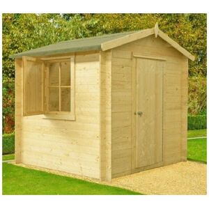 SHIRE Camelot Log Cabin Home Office Garden Room Approx 9 x 9 Feet SHIRE Camelot Log Cabin Home Office Garden Room Approx 9 x 9 Feet