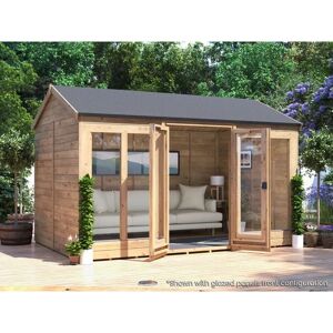 Dunster House Ltd. - Dunster House Summerhouse 3.6m x 2.4m Modular Reverse Apex Fully Pressure Treated RagePanda Dunster House Ltd. - Dunster House Summerhouse 3.6m x 2.4m Modular Reverse Apex Fully Pressure Treated RagePanda