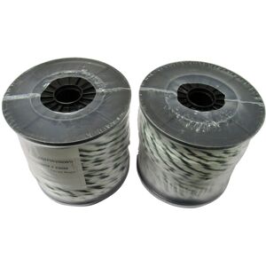 Fensecure - Electric Fence Rope Poly Fencing 6MM x 200M Rolls x2 (Electrified Polyrope Horse White Green) Fensecure - Electric Fence Rope Poly Fencing 6MM x 200M Rolls x2 (Electrified Polyrope Horse White Green)