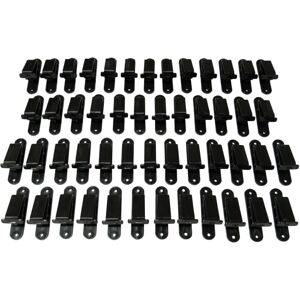 Securefix Direct - Electric Fence Tape Ribbon Insulators X50 (Screw On Poly Fencing Clips) Securefix Direct - Electric Fence Tape Ribbon Insulators X50 (Screw On Poly Fencing Clips)