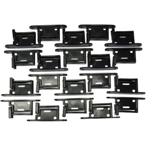 Securefix Direct - Electric Fencing Tape Ribbon Insulators for Wooden Posts X20 (Screw On Polytope Fence Clips) Securefix Direct - Electric Fencing Tape Ribbon Insulators for Wooden Posts X20 (Screw On Polytope Fence Clips)