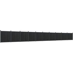 vidaXL Grey WPC Fence Panel 1737x186 cm - Fence Panel vidaXL Grey WPC Fence Panel 1737x186 cm - Fence Panel