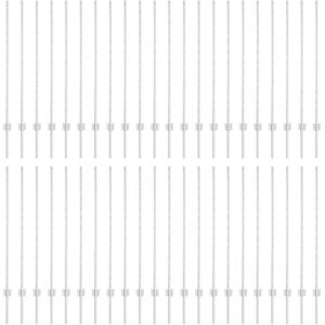 Vidaxl - Fence Posts Silver 44 pcs Silver Galvanised steel Vidaxl - Fence Posts Silver 44 pcs Silver Galvanised steel