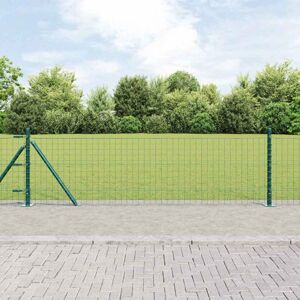 Vidaxl - Fence Posts Manual 7 pcs Green Ø32mm 70 cm Galvanised steel Vidaxl - Fence Posts Manual 7 pcs Green Ø32mm 70 cm Galvanised steel