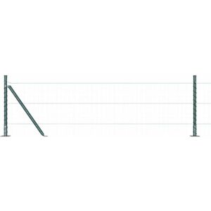 Vidaxl - Fence Posts Manual 13 pcs Green Ø32mm 70 cm Galvanised steel Vidaxl - Fence Posts Manual 13 pcs Green Ø32mm 70 cm Galvanised steel