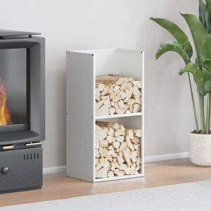 Vidaxl - Firewood Rack White 40x30x80 cm Cold-rolled steel Vidaxl - Firewood Rack White 40x30x80 cm Cold-rolled steel