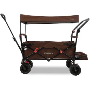 Folding Wagon / Foldable Wagon / Trolley / Hand Cart CTB-800 Brown - Fuxtec Folding Wagon / Foldable Wagon / Trolley / Hand Cart CTB-800 Brown - Fuxtec
