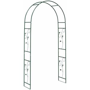 Garden Arch Floral Green 115 x 37 x 231 cm vidaXL Garden Arch Floral Green 115 x 37 x 231 cm vidaXL