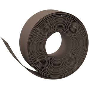 Garden Edging Brown 10 m 20 cm Polyethylene Vidaxl Garden Edging Brown 10 m 20 cm Polyethylene Vidaxl