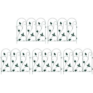 Garden Fence Trellis Green 307 x 54.5 x 0.3 cm vidaXL Garden Fence Trellis Green 307 x 54.5 x 0.3 cm vidaXL