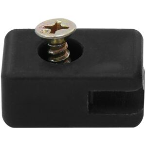 vidaXL Garden Fence Wire Holder with Screw - 100 Sets - Anthracite vidaXL Garden Fence Wire Holder with Screw - 100 Sets - Anthracite