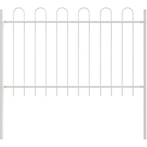 Vidaxl - Garden Fence White 1.7 x 0.8 m Powder-coated steel Vidaxl - Garden Fence White 1.7 x 0.8 m Powder-coated steel