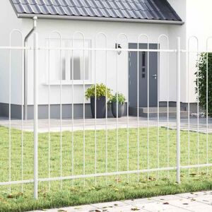 VidaXL Garden Fence White 5.1x1.5 m - Fence VidaXL Garden Fence White 5.1x1.5 m - Fence