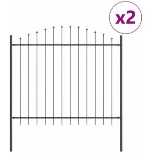 Garden Fence Grey 340 x 150 cm Vidaxl Garden Fence Grey 340 x 150 cm Vidaxl