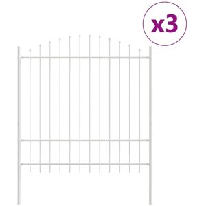 Vidaxl - Garden Fence White 510 x 175 cm Vidaxl - Garden Fence White 510 x 175 cm