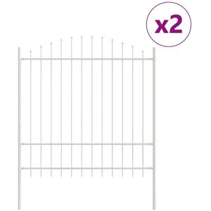 Garden Fence White 340 x 175 cm Vidaxl Garden Fence White 340 x 175 cm Vidaxl