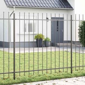 Vidaxl - Garden Fence Grey 8.5 x 1.5 m Powder-coated steel Vidaxl - Garden Fence Grey 8.5 x 1.5 m Powder-coated steel