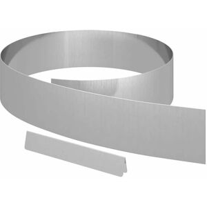 vidaXL Garden Edging Silver 450x15cm Galvanized Steel vidaXL Garden Edging Silver 450x15cm Galvanized Steel
