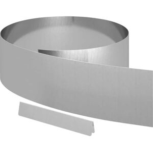 Garden Lawn Edging 4 pcs Silver 450 x 20 cm Galvanised steel Vidaxl Garden Lawn Edging 4 pcs Silver 450 x 20 cm Galvanised steel Vidaxl