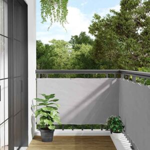 vidaXL Garden Privacy Screen Balcony Screen Deck Sunshade Grey - Privacy Screen vidaXL Garden Privacy Screen Balcony Screen Deck Sunshade Grey - Privacy Screen