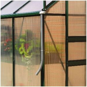 Gardman - Grey Greenhouse Gutter Rainwater Outdoor Drain Down Pipe 08877 Gardman - Grey Greenhouse Gutter Rainwater Outdoor Drain Down Pipe 08877