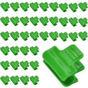 MEMKEY Greenhouse Fasteners, 40pcs Greenhouse Film Fastening Clips, Laminated Plastic, 11mm Diameter Row Frames and Covers for Greenhouse, Shed, Garden, MEMKEY Greenhouse Fasteners, 40pcs Greenhouse Film Fastening Clips, Laminated Plastic, 11mm Diameter Row Frames and Covers for Greenhouse, Shed, Garden,