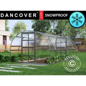 Dancover Silver Polycarbonate Greenhouse - 18m² - 3x6m - Arch 320 Dancover Silver Polycarbonate Greenhouse - 18m² - 3x6m - Arch 320