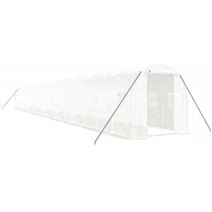 vidaXL Greenhouse White 18x2x2 m - Greenhouse vidaXL Greenhouse White 18x2x2 m - Greenhouse